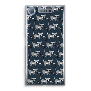 CaseCompany Makis: Sony Xperia XZ1 Transparant Hoesje