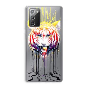 CaseCompany Fading: Samsung Galaxy Note 20 / Note 20 5G Transparant Hoesje