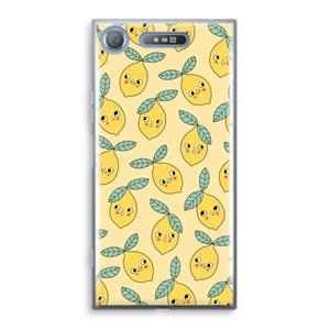 CaseCompany Citroenen: Sony Xperia XZ1 Transparant Hoesje