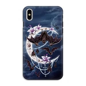 CaseCompany Vleermuizen Maan: iPhone X Tough Case