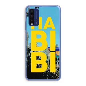 CaseCompany Habibi Majorelle : Xiaomi Redmi 9T Transparant Hoesje