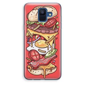 CaseCompany Diet Coke Please: Samsung Galaxy A6 (2018) Transparant Hoesje