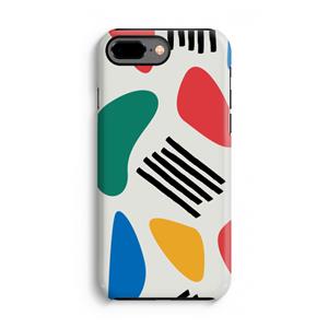 CaseCompany Illustratieve pop 1: iPhone 8 Plus Tough Case