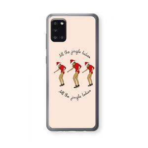 CaseCompany Jingle Ladies: Samsung Galaxy A31 Transparant Hoesje