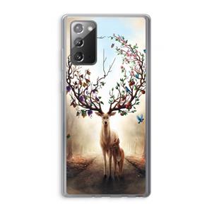 CaseCompany Seasons Change: Samsung Galaxy Note 20 / Note 20 5G Transparant Hoesje