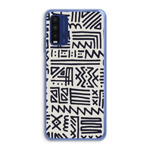 CaseCompany Marrakech print: Xiaomi Redmi 9T Transparant Hoesje