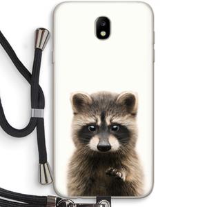 CaseCompany Rocco: Samsung Galaxy J7 (2017) Transparant Hoesje met koord
