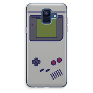 CaseCompany Game On: Samsung Galaxy A6 (2018) Transparant Hoesje