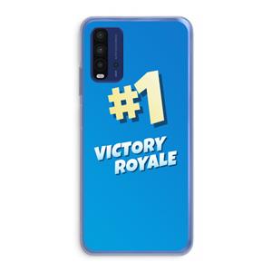 CaseCompany Victory Royale: Xiaomi Redmi 9T Transparant Hoesje