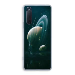 CaseCompany Mercurius: Sony Xperia 5 II Transparant Hoesje