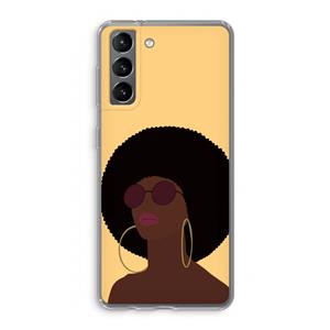 CaseCompany Golden hour: Samsung Galaxy S21 Transparant Hoesje