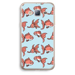 CaseCompany Blub: Samsung Galaxy J3 (2016) Transparant Hoesje