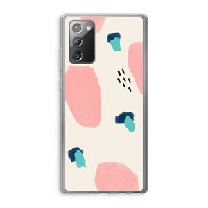 CaseCompany Monday Surprise: Samsung Galaxy Note 20 / Note 20 5G Transparant Hoesje
