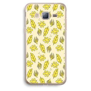 CaseCompany Herfst: Samsung Galaxy J3 (2016) Transparant Hoesje