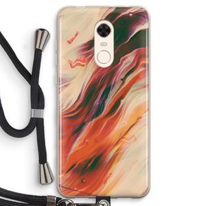CaseCompany Forgotten Lands: Xiaomi Redmi 5 Transparant Hoesje met koord