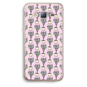 CaseCompany Boompje: Samsung Galaxy J3 (2016) Transparant Hoesje