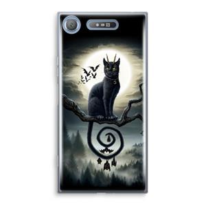 CaseCompany Moonlight Companions: Sony Xperia XZ1 Transparant Hoesje