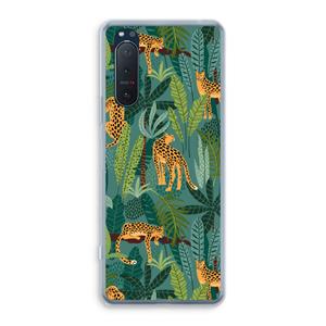 CaseCompany Luipaard 2: Sony Xperia 5 II Transparant Hoesje
