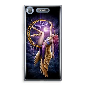 CaseCompany Aerial Angel: Sony Xperia XZ1 Transparant Hoesje