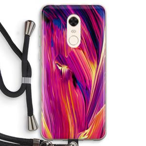 CaseCompany Phoenix: Xiaomi Redmi 5 Transparant Hoesje met koord