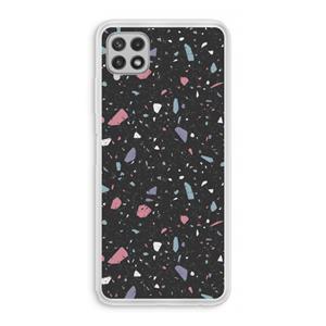 CaseCompany Terrazzo N°16: Samsung Galaxy A22 4G Transparant Hoesje