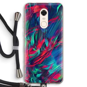 CaseCompany Pilgrims Of The Sea: Xiaomi Redmi 5 Transparant Hoesje met koord