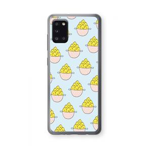 CaseCompany Citroenen: Samsung Galaxy A31 Transparant Hoesje