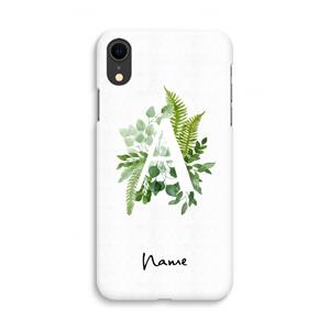 CaseCompany Green Brush: iPhone XR Volledig Geprint Hoesje