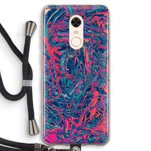 CaseCompany Sleeping Dreams: Xiaomi Redmi 5 Transparant Hoesje met koord