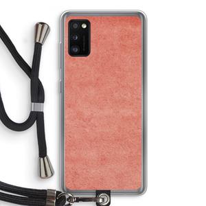 CaseCompany Marrakech Walls: Samsung Galaxy A41 Transparant Hoesje met koord