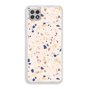 CaseCompany Terrazzo N°23: Samsung Galaxy A22 4G Transparant Hoesje