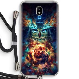 CaseCompany Aurowla: Samsung Galaxy J7 (2017) Transparant Hoesje met koord