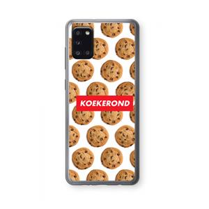 CaseCompany Koekerond: Samsung Galaxy A31 Transparant Hoesje