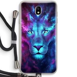 CaseCompany Firstborn: Samsung Galaxy J7 (2017) Transparant Hoesje met koord