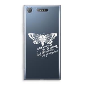 CaseCompany Good or bad: Sony Xperia XZ1 Transparant Hoesje