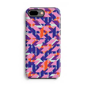 CaseCompany Skew Blush 3: iPhone 8 Plus Tough Case