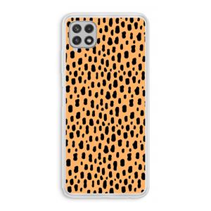 CaseCompany Panter: Samsung Galaxy A22 4G Transparant Hoesje