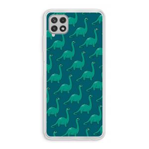 CaseCompany Diplodocus: Samsung Galaxy A22 4G Transparant Hoesje