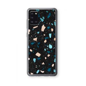 CaseCompany Terrazzo N°11: Samsung Galaxy A31 Transparant Hoesje