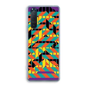 CaseCompany Skew Bee 2: Sony Xperia 5 II Transparant Hoesje