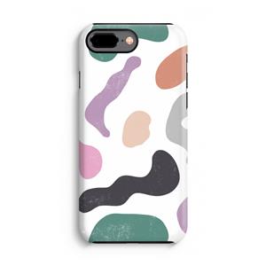 CaseCompany Memphis Shapes: iPhone 8 Plus Tough Case