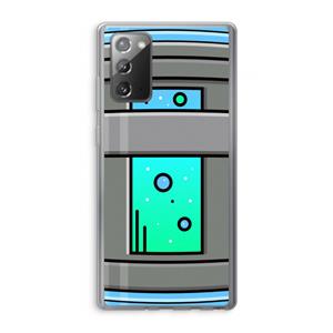 CaseCompany Chug Bottle: Samsung Galaxy Note 20 / Note 20 5G Transparant Hoesje