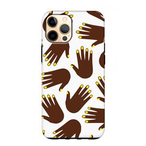 CaseCompany Hands dark: iPhone 12 Pro Max Tough Case