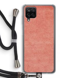 CaseCompany Marrakech Walls: Samsung Galaxy A12 Transparant Hoesje met koord