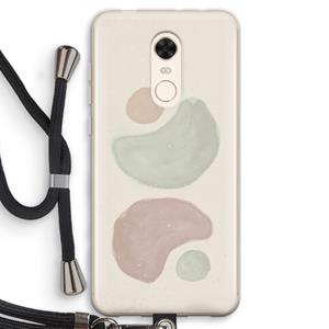 CaseCompany Geo #10: Xiaomi Redmi 5 Transparant Hoesje met koord