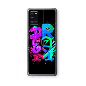 CaseCompany Dream: Samsung Galaxy A31 Transparant Hoesje