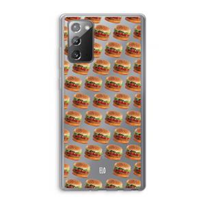 CaseCompany Giants: Samsung Galaxy Note 20 / Note 20 5G Transparant Hoesje