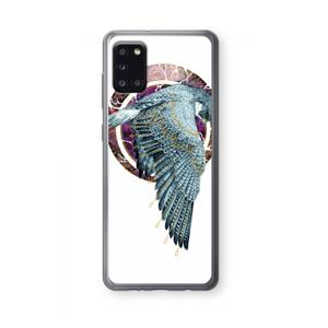 CaseCompany Golden Falcon: Samsung Galaxy A31 Transparant Hoesje