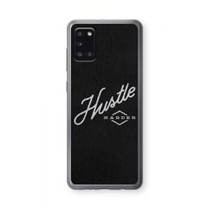 CaseCompany Hustle: Samsung Galaxy A31 Transparant Hoesje