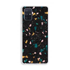 CaseCompany Terrazzo N°10: Galaxy A71 Transparant Hoesje